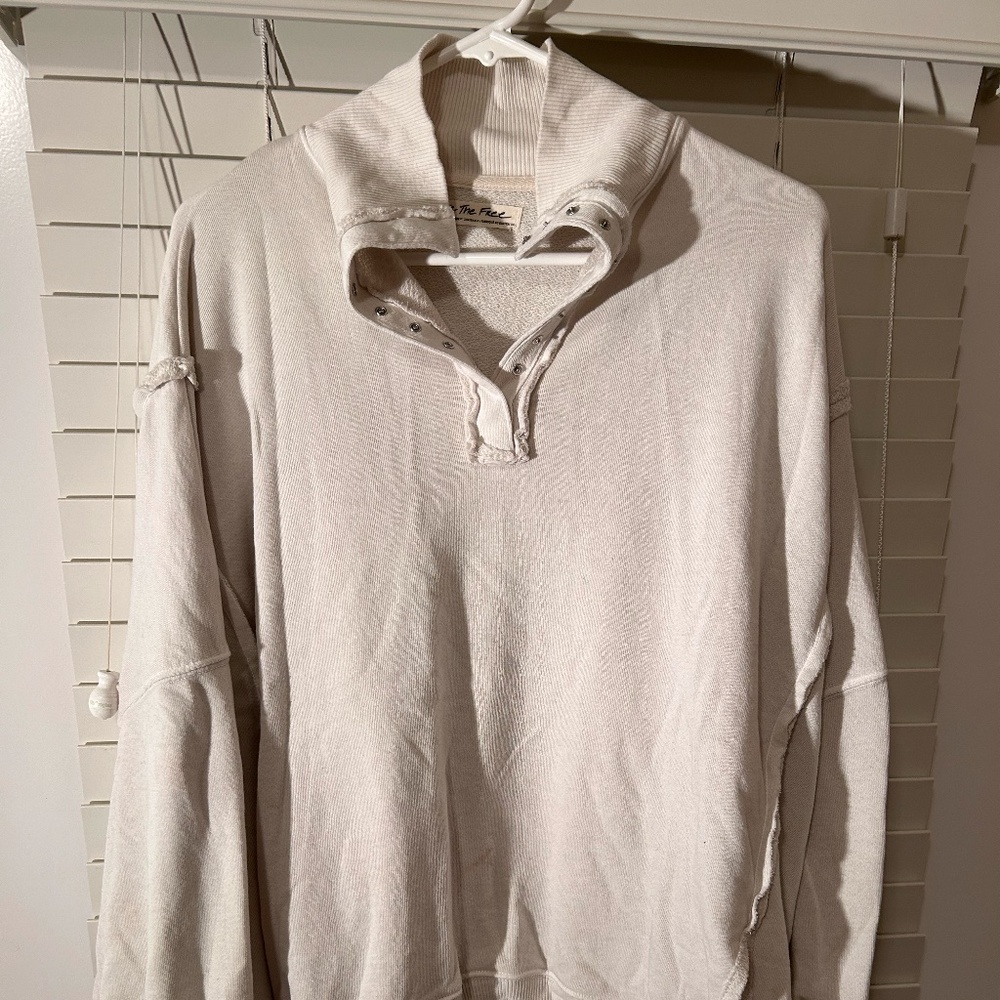 Free People pullover sweatshirt, casual